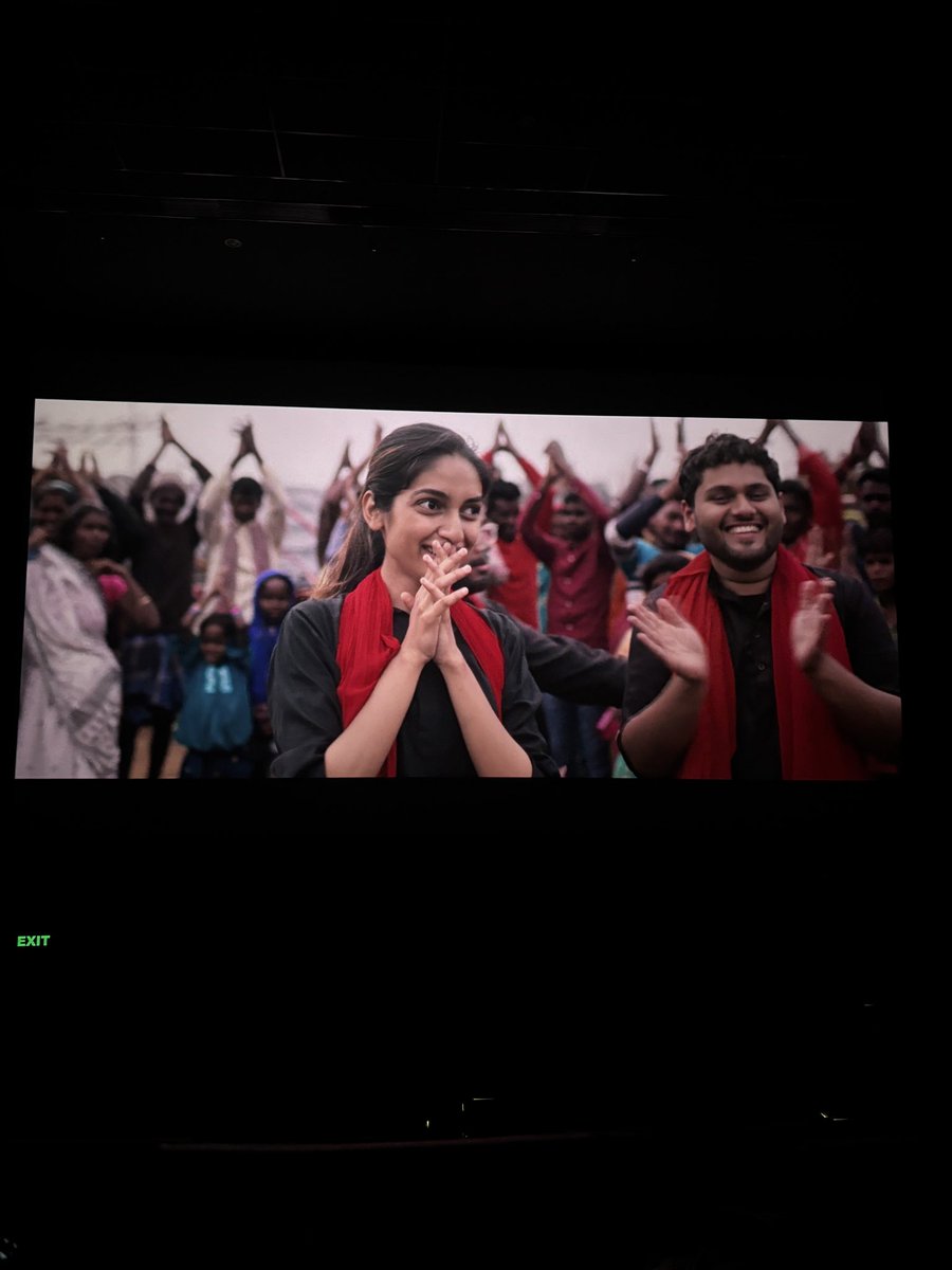 Saw a very important film “Nukkad Natak” in theatres, seeing the show almost housefull really made me very happy ! Congratulations to the team! 
Hats off to the efforts they put together to bring this film to the big screen!
Go watch #NukkadNatak in cinemas!