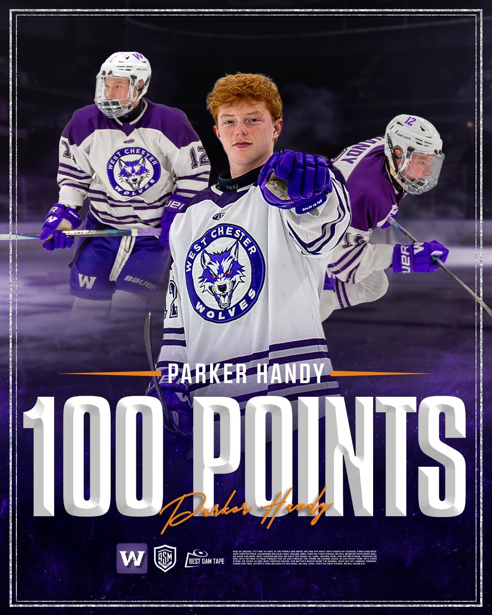 WC_Wolves's tweet photo. Parker Handy reached the 100-point mark with the Wolves Academy. 🐺🏒 

📰 https://t.co/8LhxwvFzE8

Congrats Parker! 
#WCWAcademyU18 https://t.co/4PC28gftVl