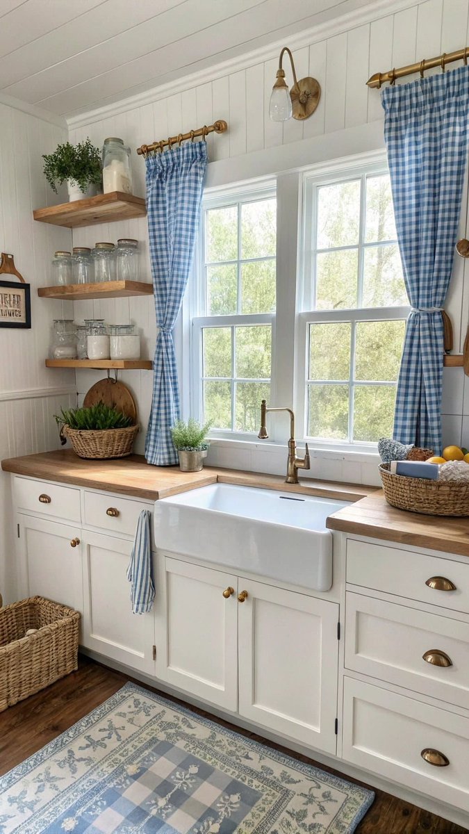 There's something about cottage kitchens that I love so much