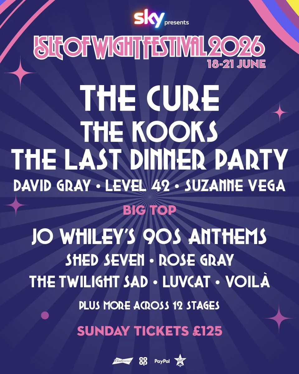 The Cure tweet media