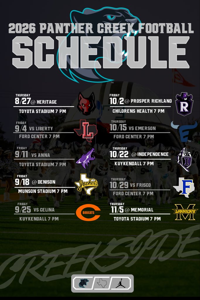 Panther Creek Football Recruiting tweet media