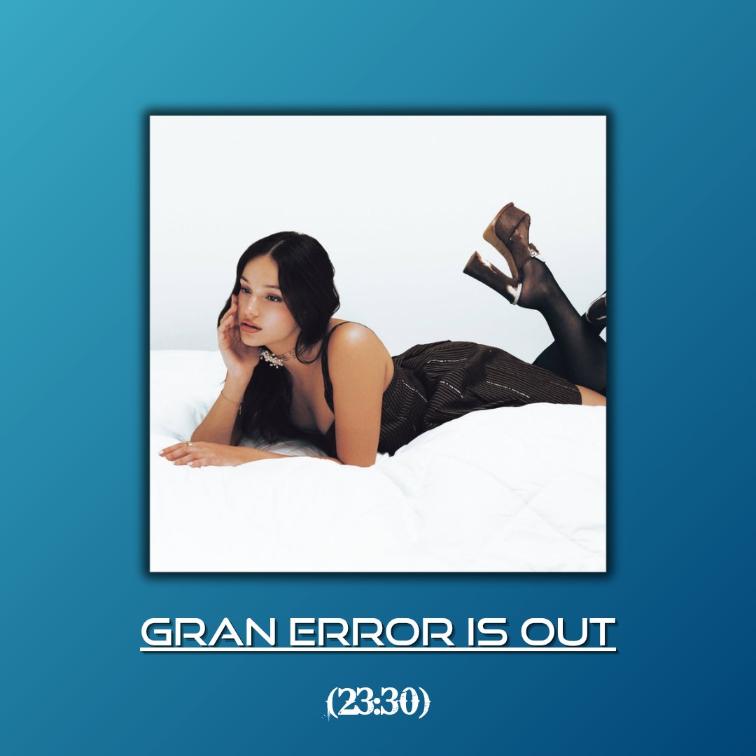 ¡Arenistas formación! 

Está noche justo cuando falte media hora para que se estrene "gran error" estaremos usando el HT "𝗴𝗿𝗮𝗻 𝗲𝗿𝗿𝗼𝗿 𝗶𝘀 𝗢𝗨𝗧"

usadlo junto a fotos, vídeos y poned diferentes comentarios para que no lo detecte como spam. 💙