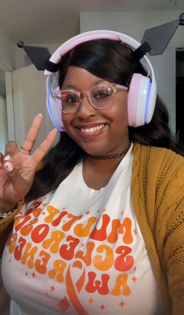 I think this year for MS awareness month I want to focus more on the everyday stuff. I talked extensively about the disease on stream (attached below!) but I want to focus on things like hygiene, a social life, work-actually living with a disability. twitch.tv/videos/2211586…