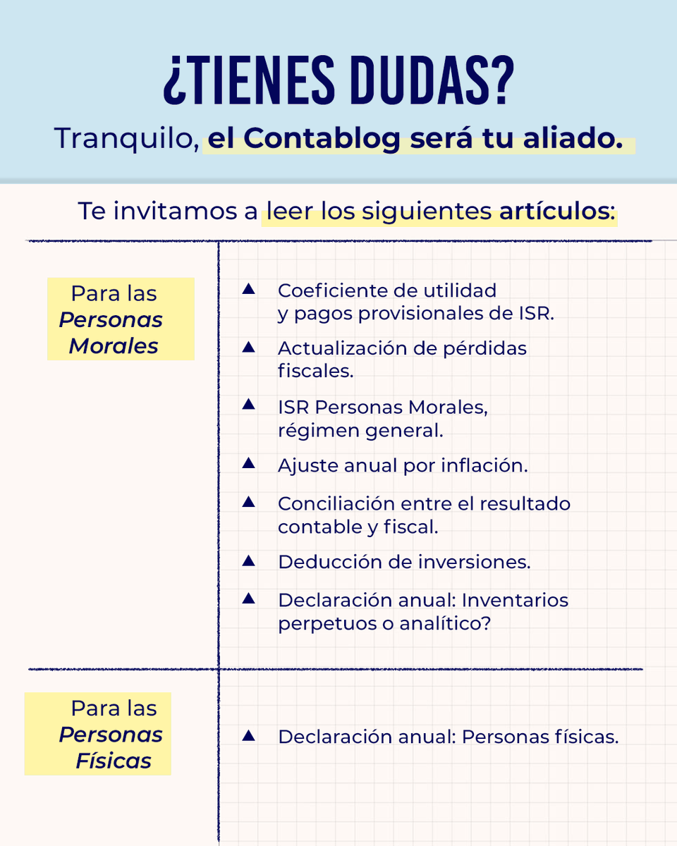 ContabilidadDig's tweet photo. 📚 El #Contablog será tu aliado, infórmate con sus artículos:
https://t.co/BQqrlCt1BD

✨¡Y que la suerte de obtener saldo a favor esté de tu lado! ✨ https://t.co/UNHTWPsarW