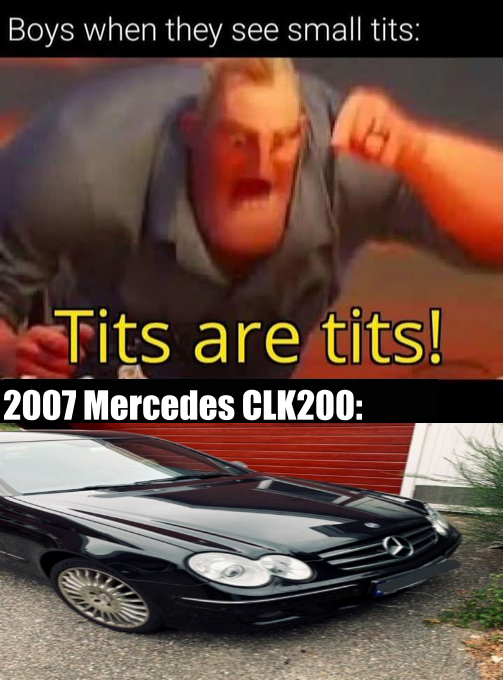 2007 Mercedes CLK200 tweet media