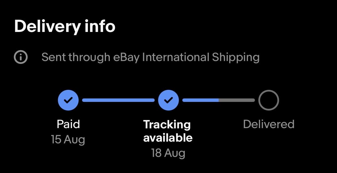 meganrostaylor's tweet photo. @eBay_UK can someone please explain to me why a purchase from the US to the UK is taking so long!!!!!!!
Your seller has stopped returning messages, I've opened an enquiry with you and it was just closed. Give me my item or give me a refund! https://t.co/MYLTqSfrcr