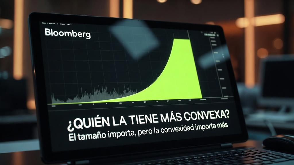 Muchos presumen de tamaño, pero en este juego la pregunta real es:

¿Quién la tiene más convexa? 📈

El tamaño de tu cuenta importa, sí. Pero la convexidad de tu portafolio importa mucho más. Si no entiendes la diferencia, estás a un 'cisne negro' de desaparecer.

Abro hilo sobre