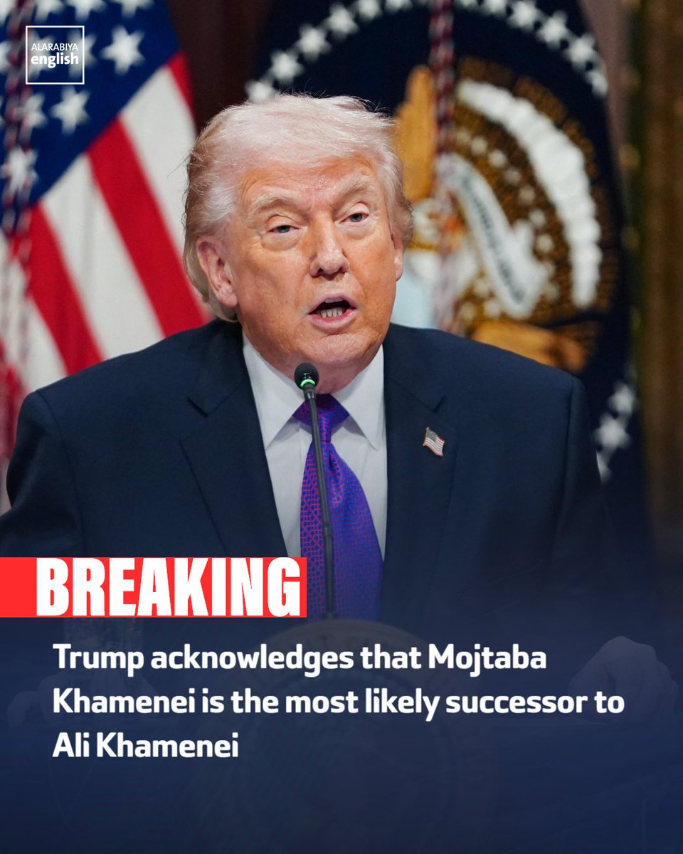 US President Donald Trump tells Axios that he needs to be personally involved in selecting Iran’s next leader.
