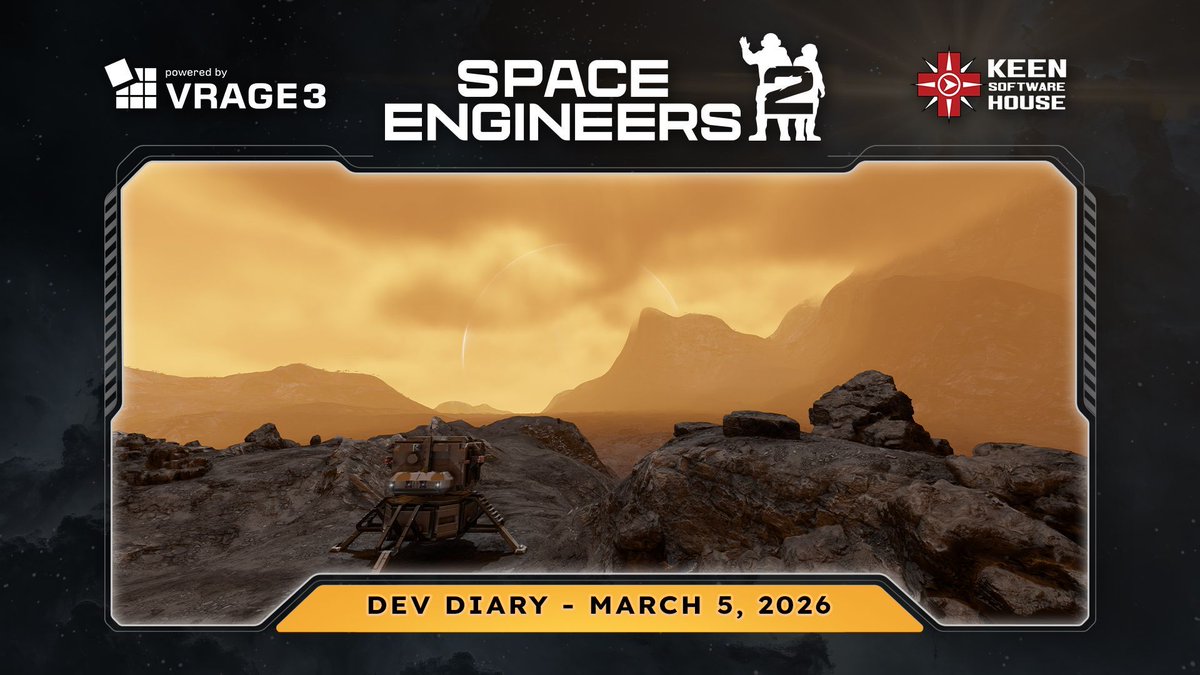 Marek's new Dev Diary is out! Space Engineers 2 VS2.2 in next few weeks ...