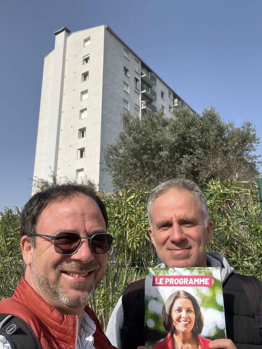 MoynierJ's tweet image. Fin de la distribution du programme de l’équipe #reinventercastelnaulelez menée par @NajateHaie 
On se retrouve au marché samedi et lundi 9 mars au Kiasma à 19h30 pour le grand meeting de la campagne avec @Delafosse2026 
#confiance et #determination
