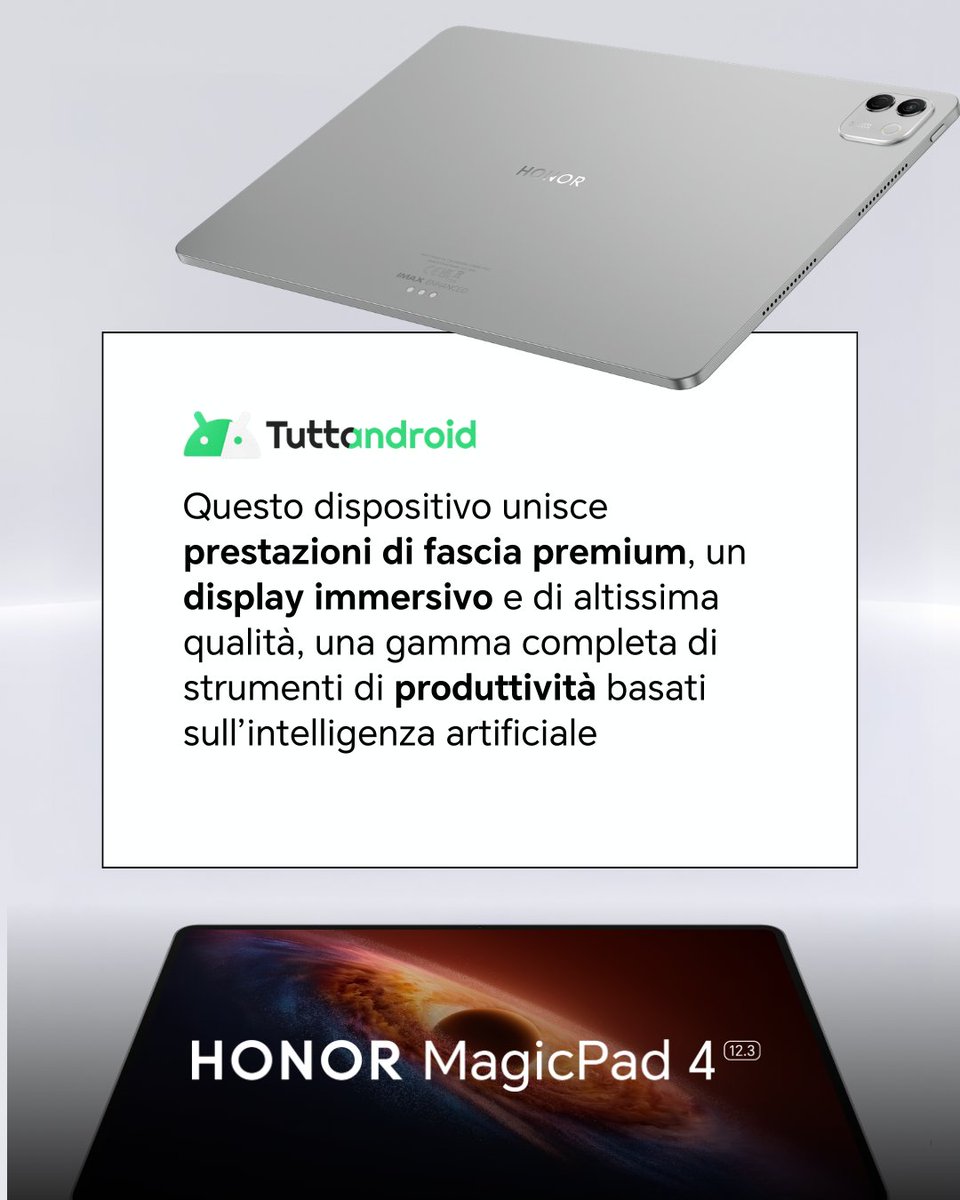 HONOR Italia tweet media