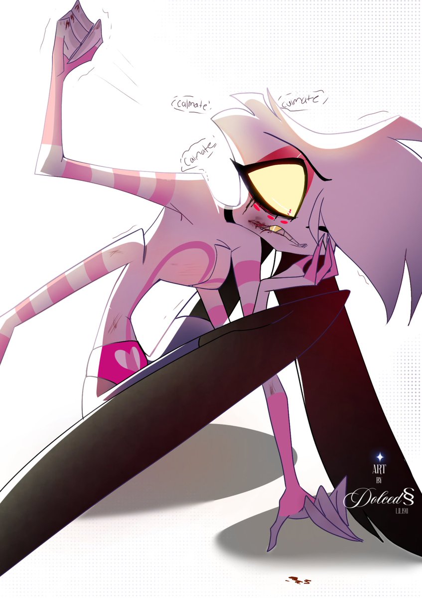 Un poco de dolor #angeldust #HazbinHotel #HazbinHotelFanart #angeldustfanart