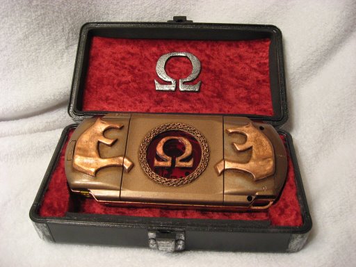 This is a One-of-a-kind God of War PSP Console. It looks absolutely insane!