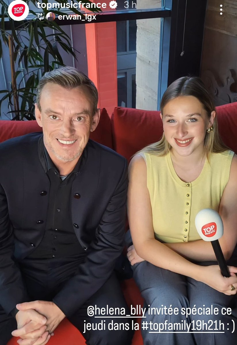 JujuFanShip's tweet photo. #HelenaBailly est invitée de @TopmusicAlsace de 19h à 21h aujourd'hui. #topfamily 
Pour écouter : https://t.co/d4Ey1DUCwe https://t.co/VT6DfDmURI