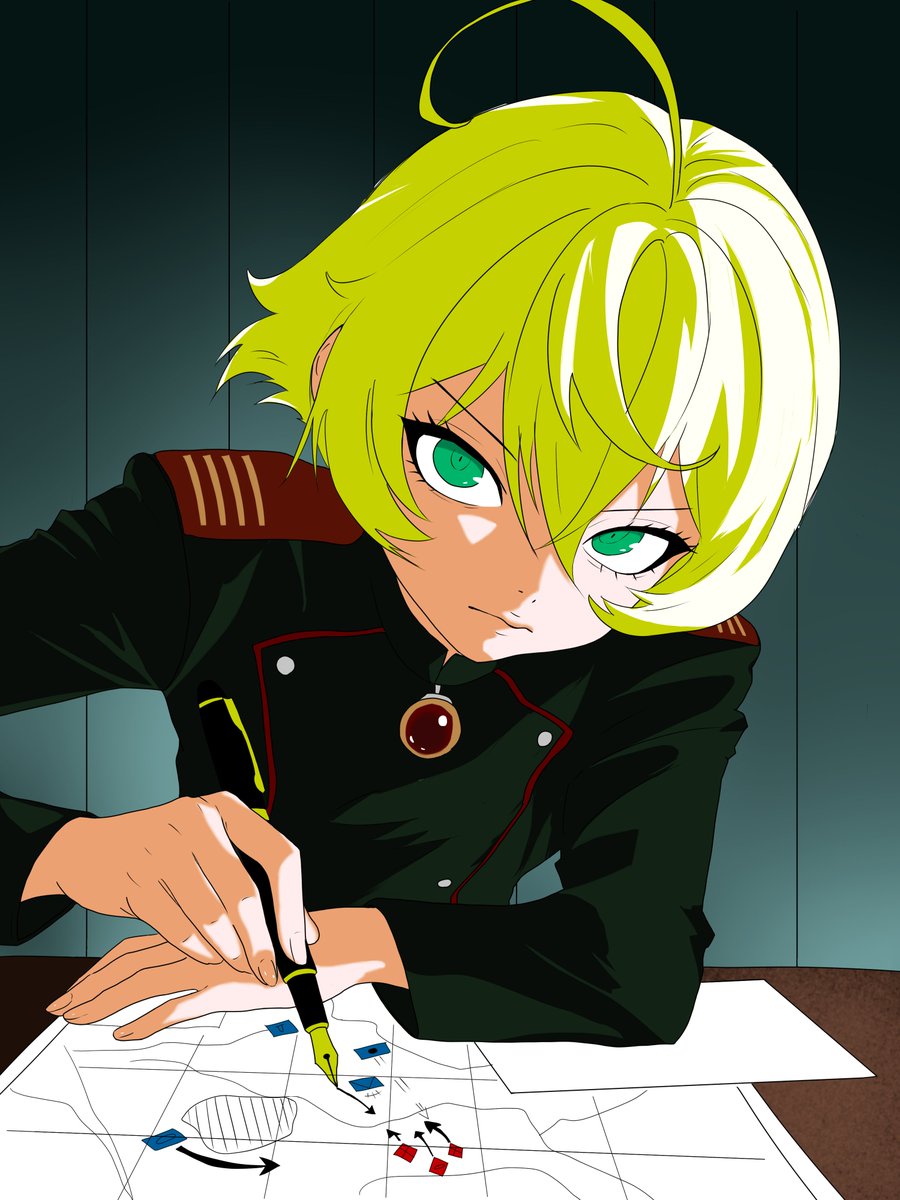 exceller_subsub's tweet photo. Strategy Meeting
#幼女戦記 #Youjosenki https://t.co/3fp9vwi8ig
