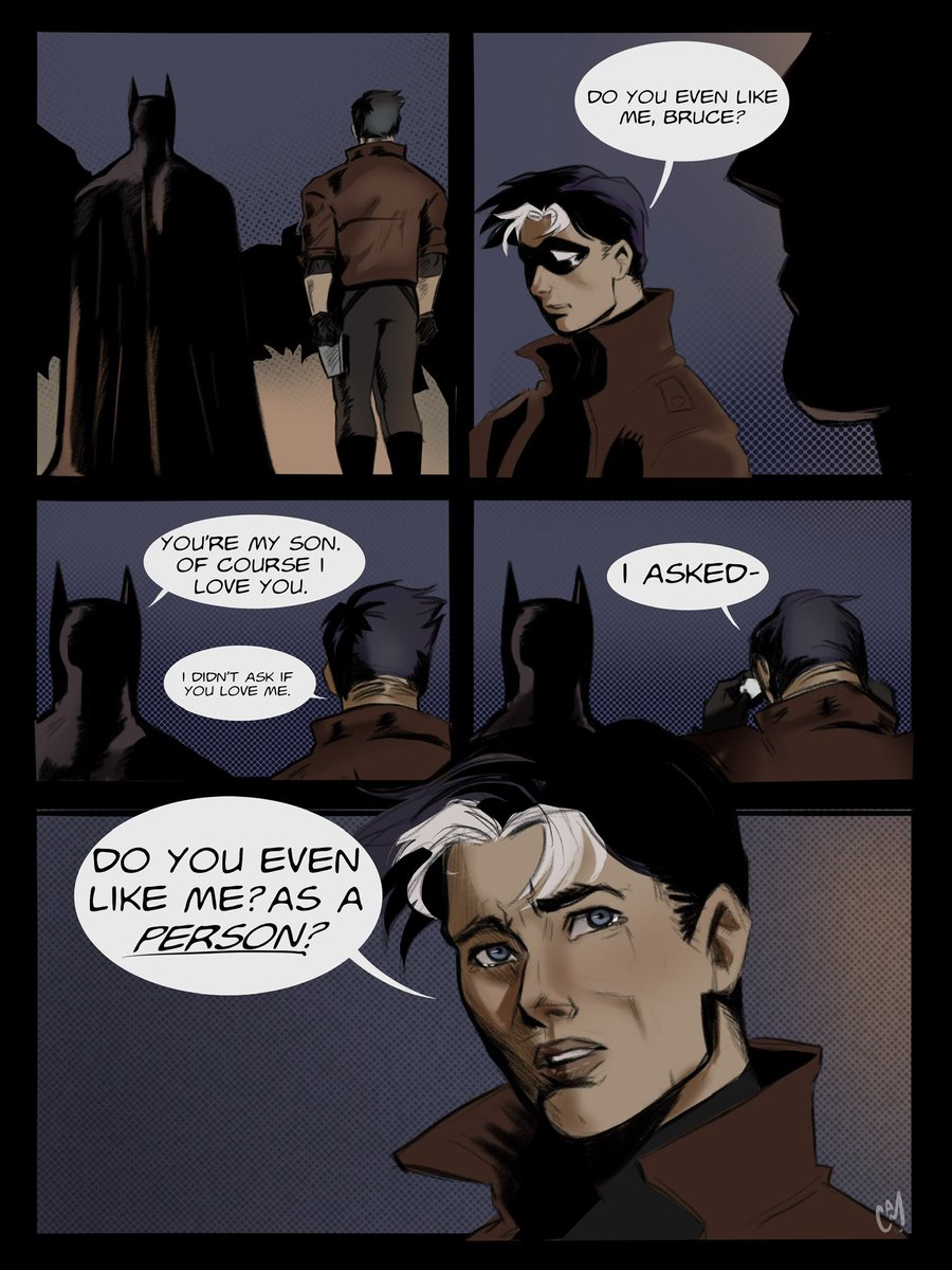 cassncam's tweet image. Based on that scene in Batman and Robin 2011 #20 

#JasonTodd