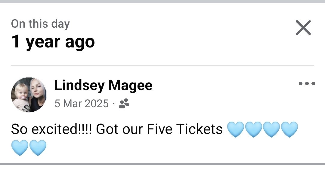 Lindz55x's tweet photo. 1 whole year 🥺🥺 please come back to Birmingham 💙 @RitchieNeville @Scottlarock5 @itsfiveofficial @abzlove https://t.co/rFapq88d6E