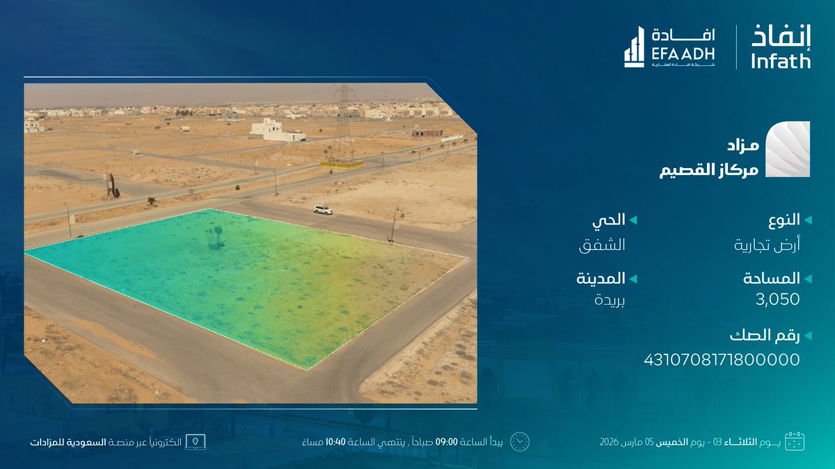 شركة إفادة العقارية tweet media