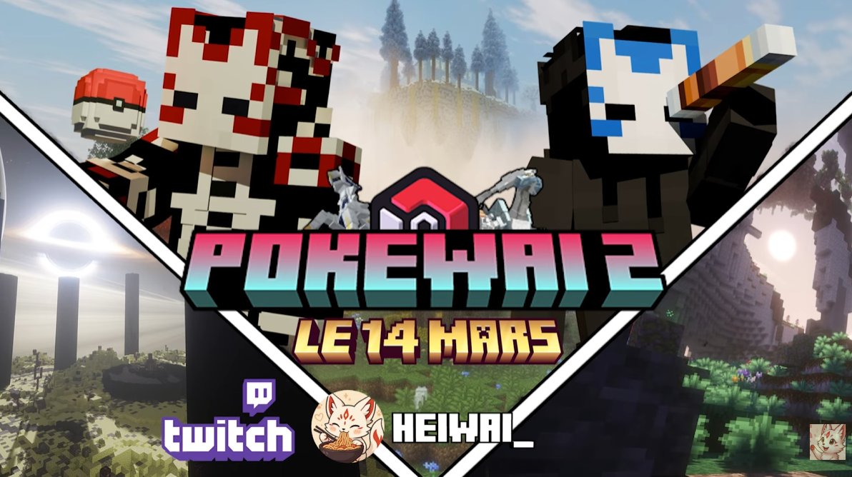 Et ba à partir du 14 la douche est secondaire ptdr
Merci infiniment à Heiwai pour l'invitation à la V2 de Pokéwai ! 
Le trailer me hype de zinzin
youtu.be/RxfzbJBq7Xk?si…