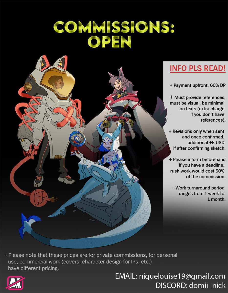 Karlos Bustillo(D O M I I) COMMS OPEN tweet media