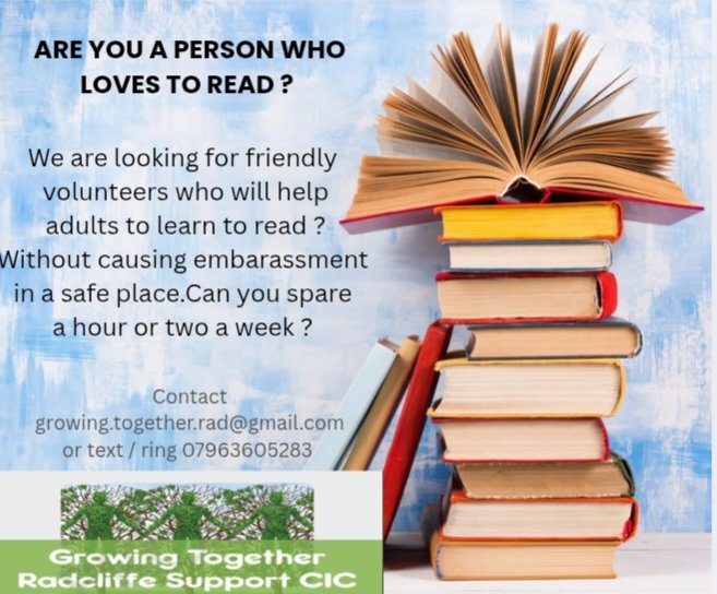 Growing Together Radcliffe Support CIC tweet media