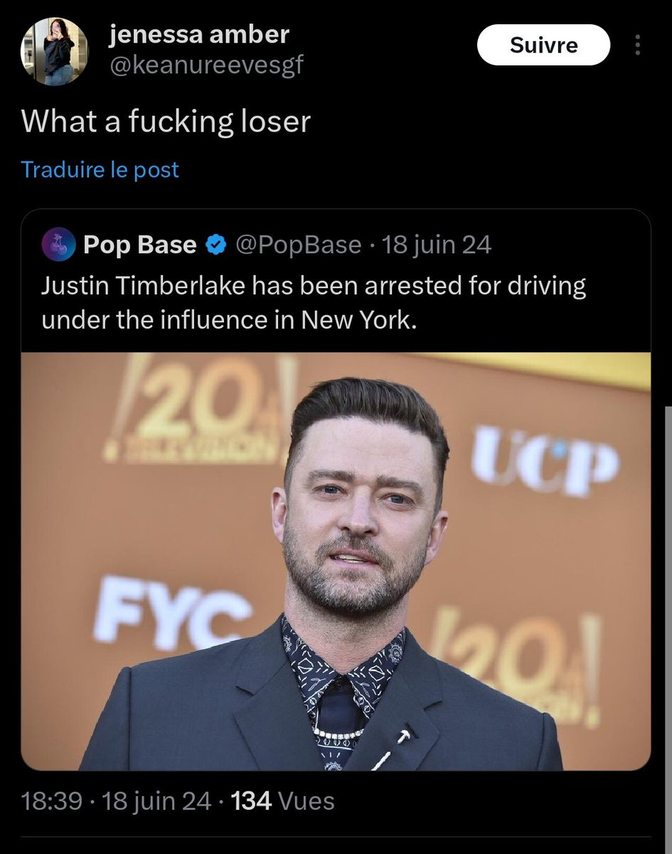 jeff_dmk's tweet photo. Justin Timberlake DUI: This is gonna ruin the tour, what a loser.

Britney Spears DUI: OMG leave her alone, she can do whatever she wants!

I've never seen such a double standard in my life 🤯

So just sayin' : Leave Justin alone!

And get Britney a mugshot

What goes around... https://t.co/41U1OcSguN