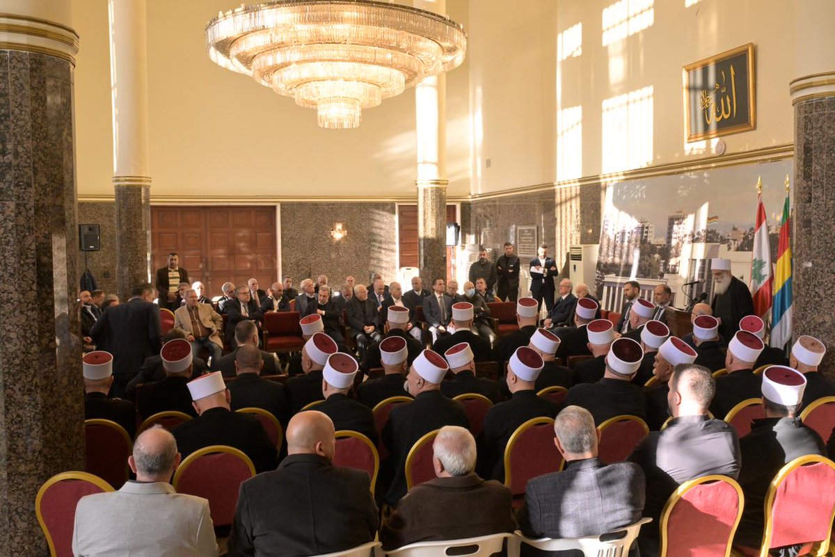 مشيخة عقل الموحدين tweet media