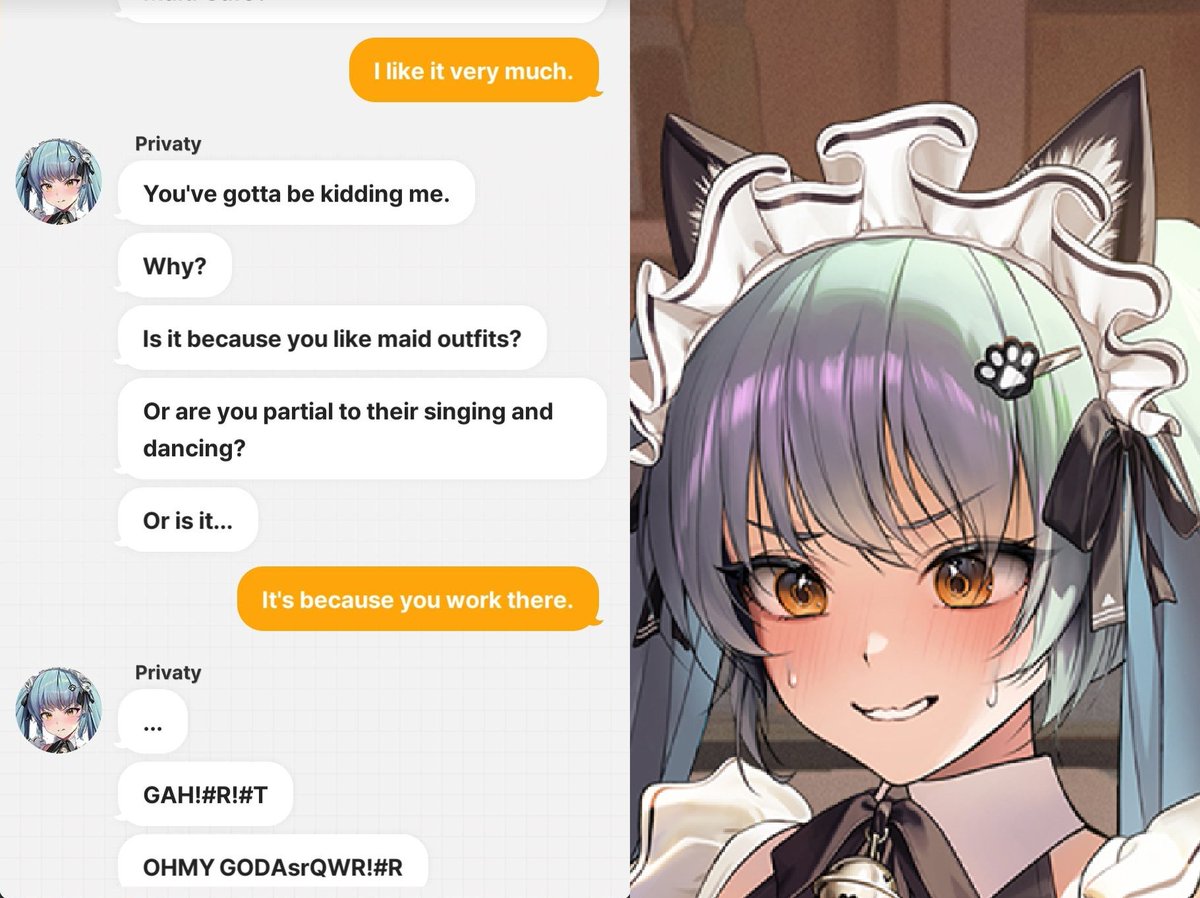 Always remember, teasing Privaty is your moral responsibility.