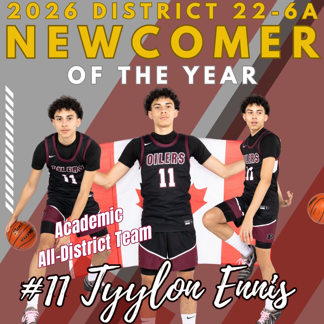 PlandHoops's tweet image. Congrats to @TyylonEnnis11 for being voted Newcomer of the Year for District 22-6A 

2nd in team scoring (15.5) &amp;amp; 2nd in apg (3.3)

#NewcomerOfTheYear #District226A #BrightFuture