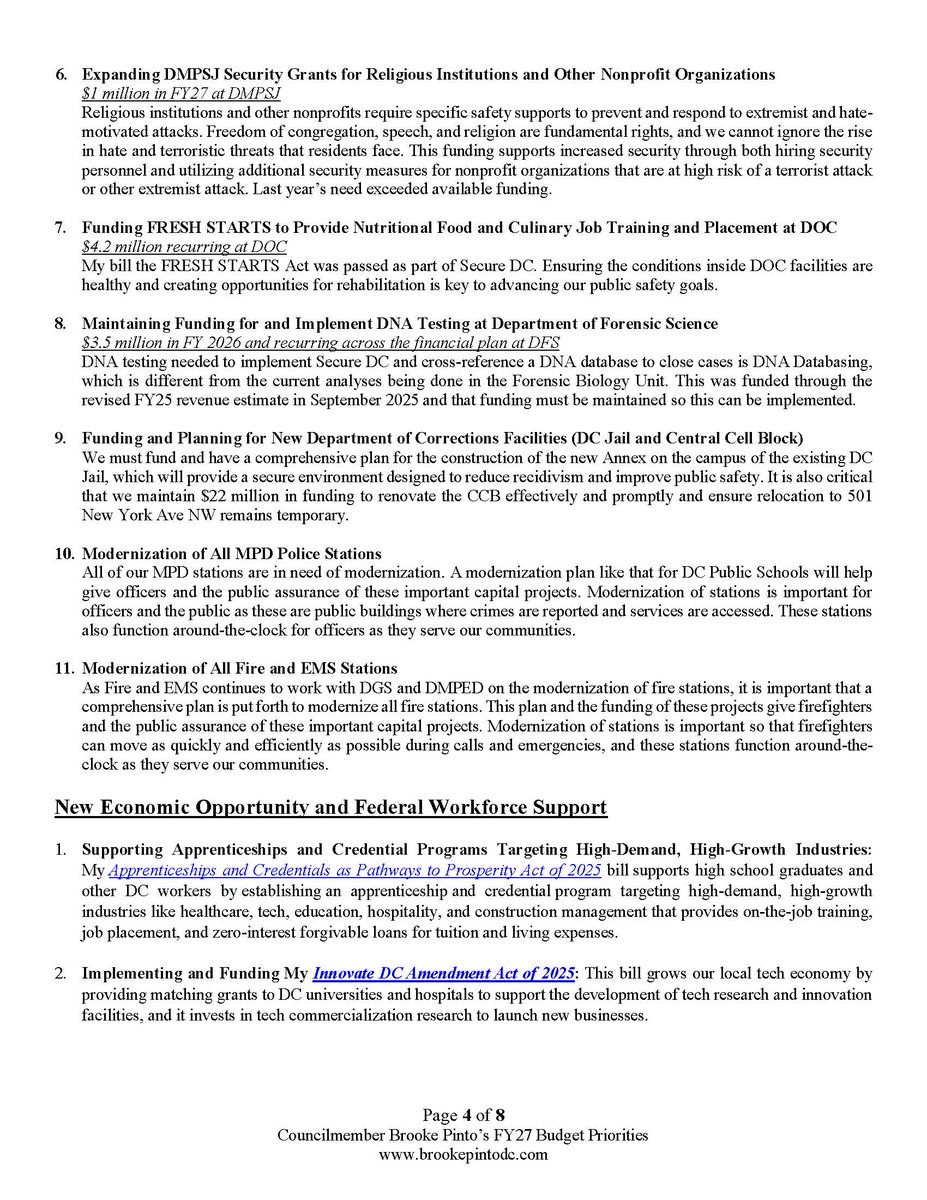 Councilmember Brooke Pinto tweet media