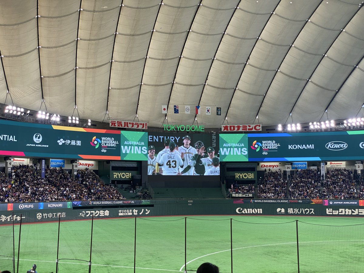 Cliff82005895's tweet photo. WBC 2026
Tokyo  Dome https://t.co/yHsxN72Ysj
