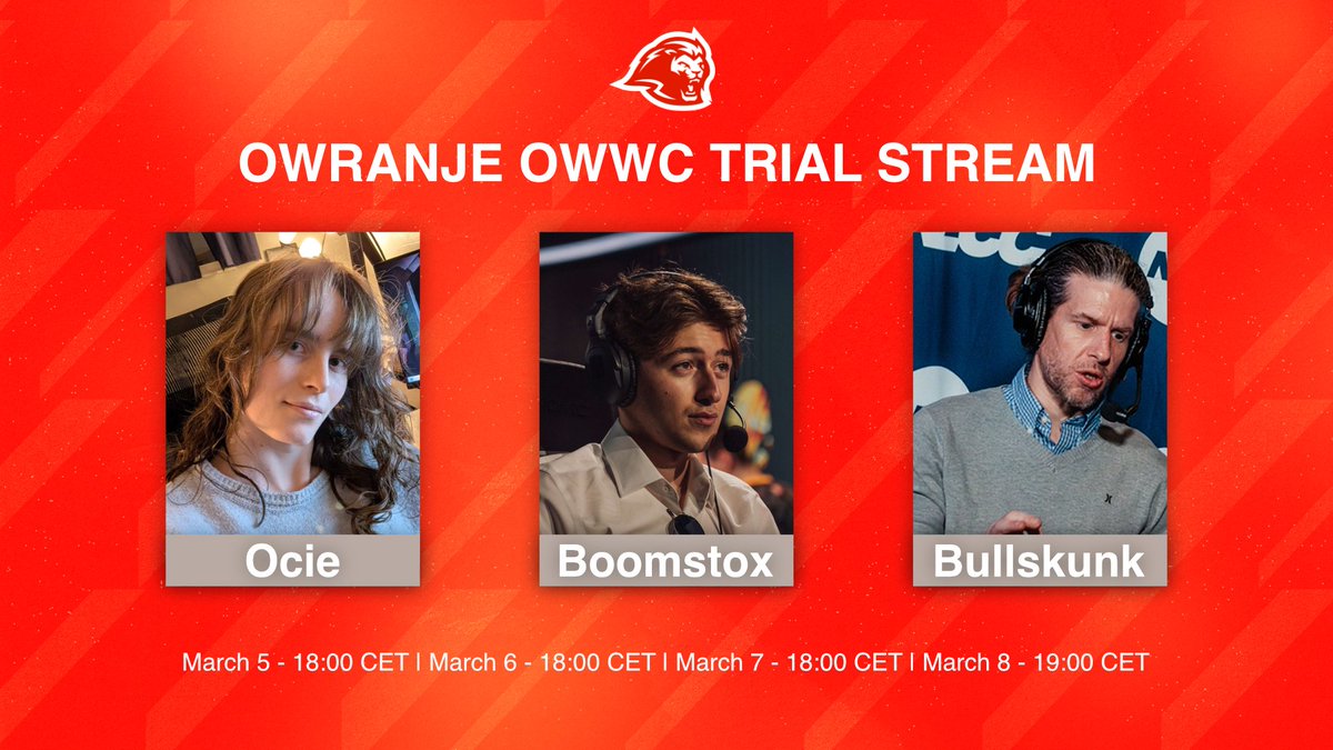 🟠Get set, Ready, Goooo!!!!🟠

The Team Netherlands Open Try-outs are happening tonight at 18:00 CET!
We have some amazing talent lined up to help us broadcast the Try-outs!
See you there!

1/3