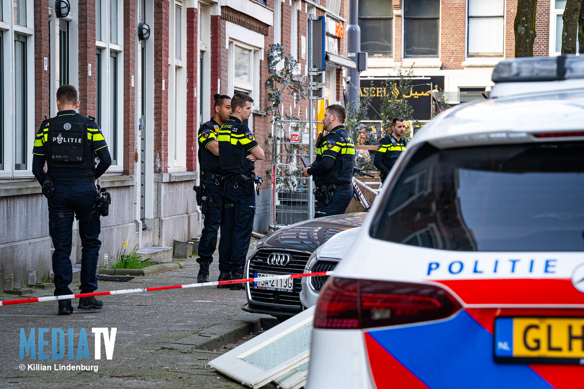 Schietincident Watergeusstraat Rotterdam