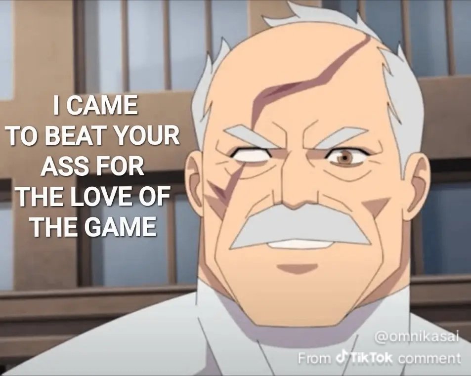 What game makes you feel like this.