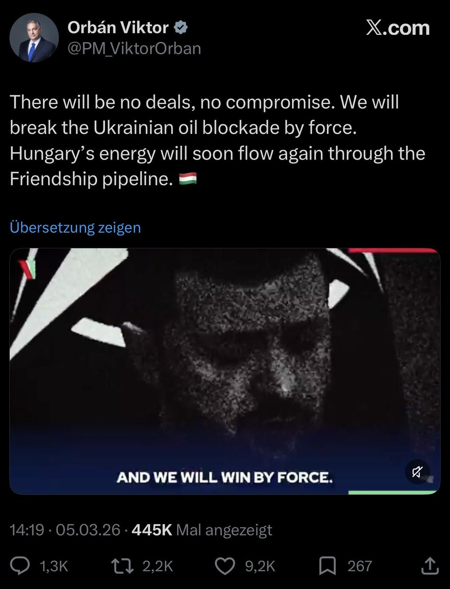 Goran_Majic's tweet photo. Wäre ich der kroatische Premier @AndrejPlenkovic würde ich in Erwägung ziehen Truppen an der kroatisch-ungarischen Grenze zu positionieren. Man weiß nie… #Mol #Janaf #kroatien #orban #ukraine https://t.co/aQKRD9GK6E