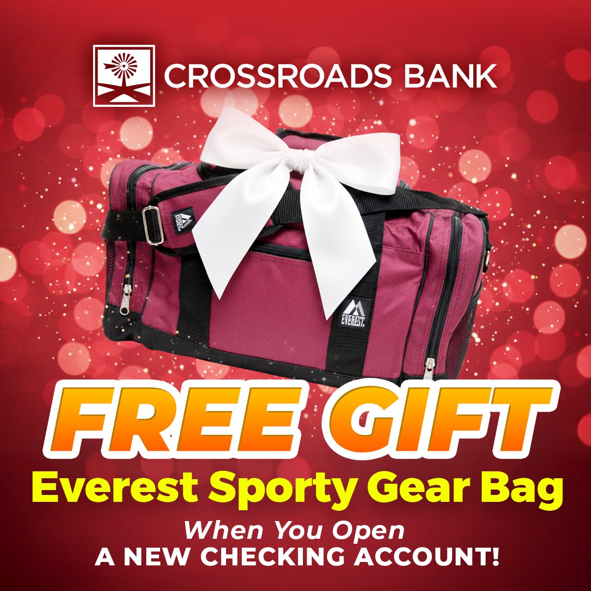 crbanktx's tweet photo. There’s still time to make the switch. ⏰

📍 Available at all Crossroads Bank locations
🗓 Offer ends March 15

𝐌𝐞𝐦𝐛𝐞𝐫 𝐅𝐃𝐈𝐂 | 𝐄𝐪𝐮𝐚𝐥 𝐇𝐨𝐮𝐬𝐢𝐧𝐠 𝐋𝐞𝐧𝐝𝐞𝐫

#CrossroadsBank #BankLocal #CommunityBank #CheckingAccount #LimitedTime https://t.co/mLpMJHOA3B