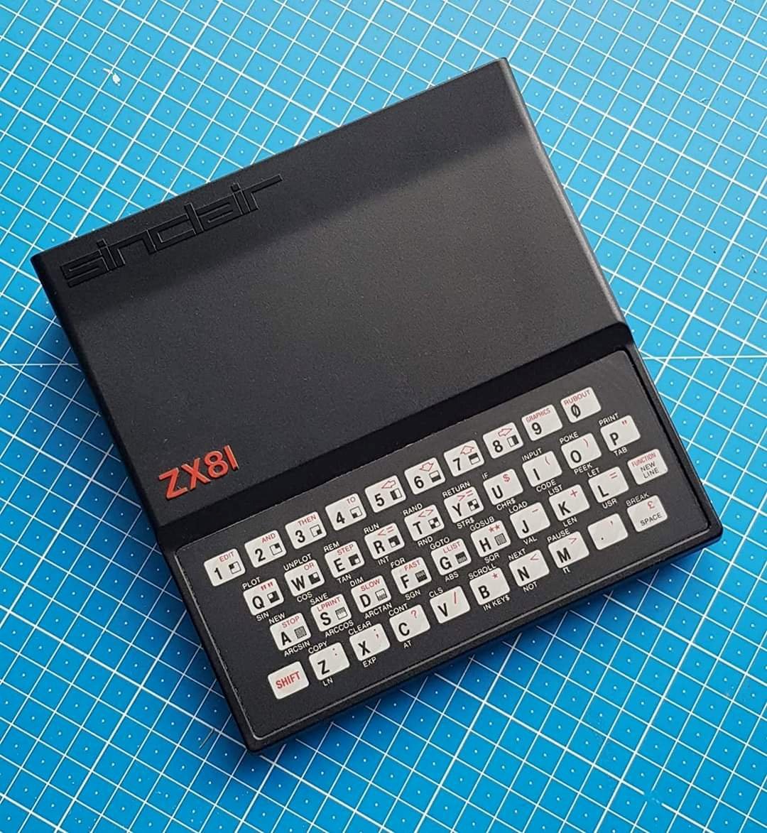 Oh! The ZX81 is celebrating its 45th anniversary today 🎂 It was