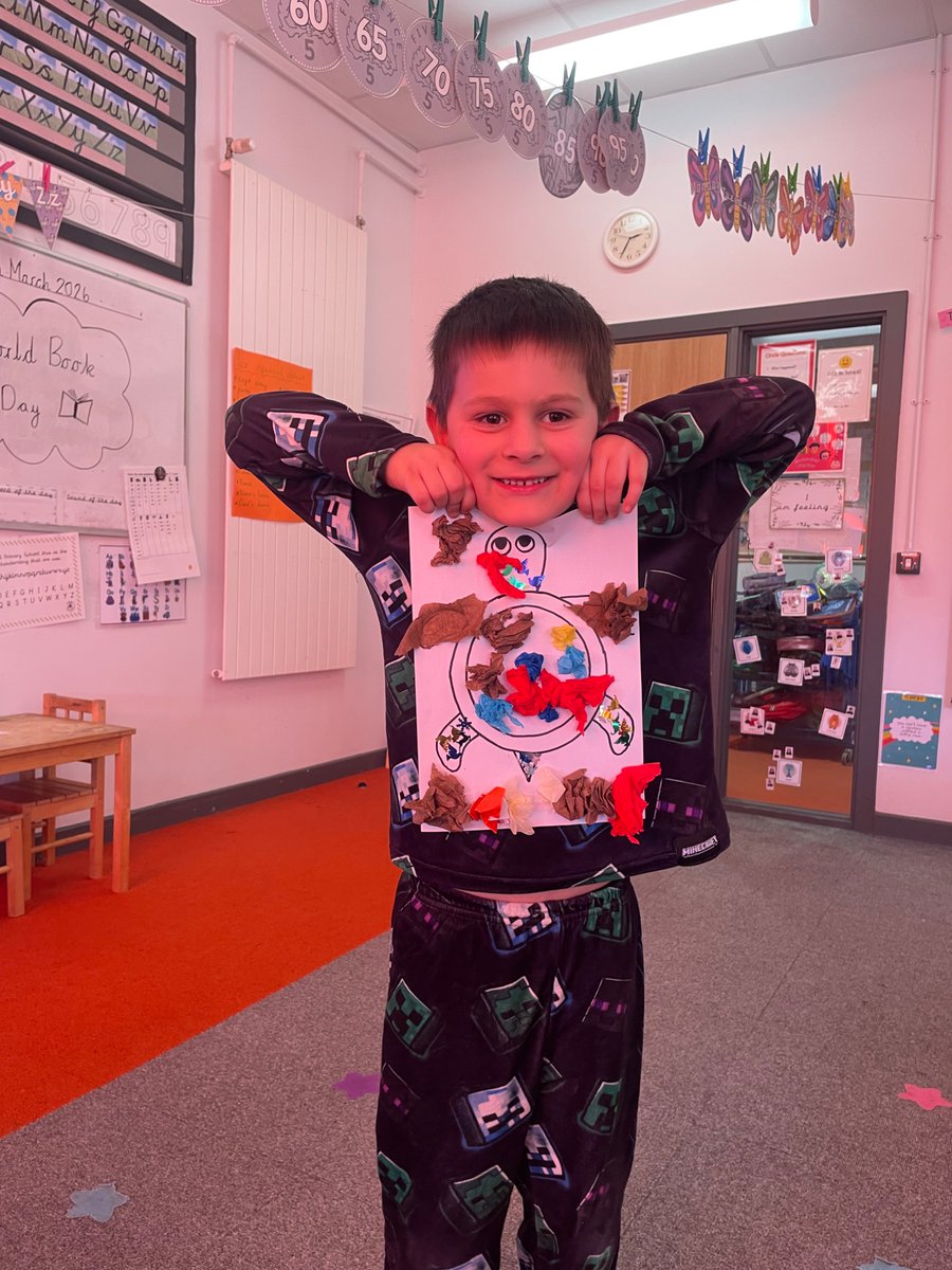 EastfieldPSHull's tweet photo. 1SL have produced some lovely collages inspired by our world book day key text ‘The turtle who turned the tide’ #epsreading https://t.co/8tvxc0TvOb