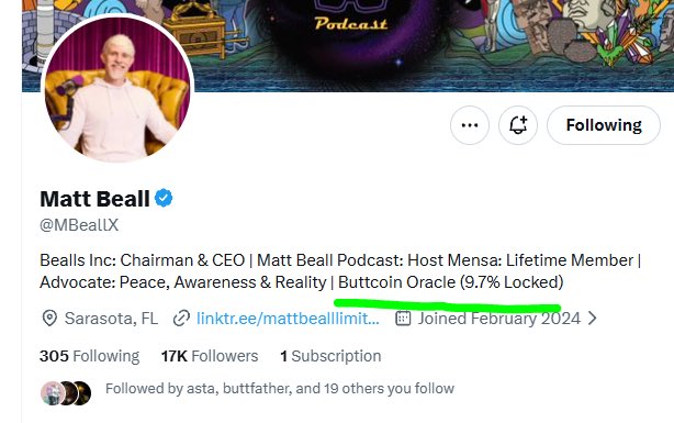 Suggrnaut's tweet photo. Did you know the CEO of a multi billion dollar company @MBeallX locked up over 9% of $Buttcoin until 2027-2028? https://t.co/RSA8KgGYni