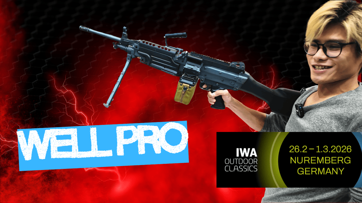 Airsoft - IWA 2026 - Les nouveautés Well Pro [FR sub] youtu.be/vKxAix28kko?si… via <a href="/YouTube/">YouTube</a>