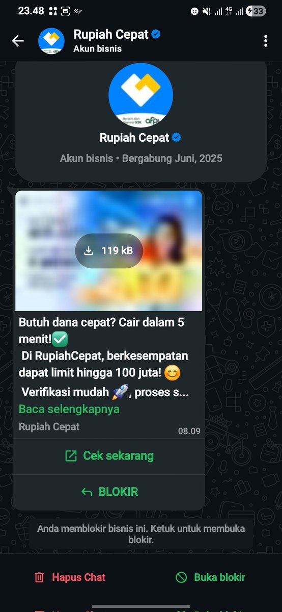 dabluedrum's tweet photo. @tanyarlfes sama:" aku gk pernah daftar aplikasi pinjol yg illegal, cuma spaylater aja, tapi di telfon di wa sama semua aplikasi pinjol https://t.co/EFtH34FrJV