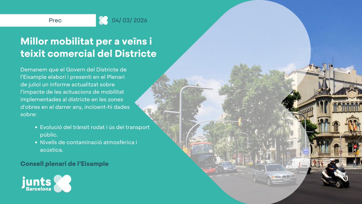 Junts per l’Eixample tweet media