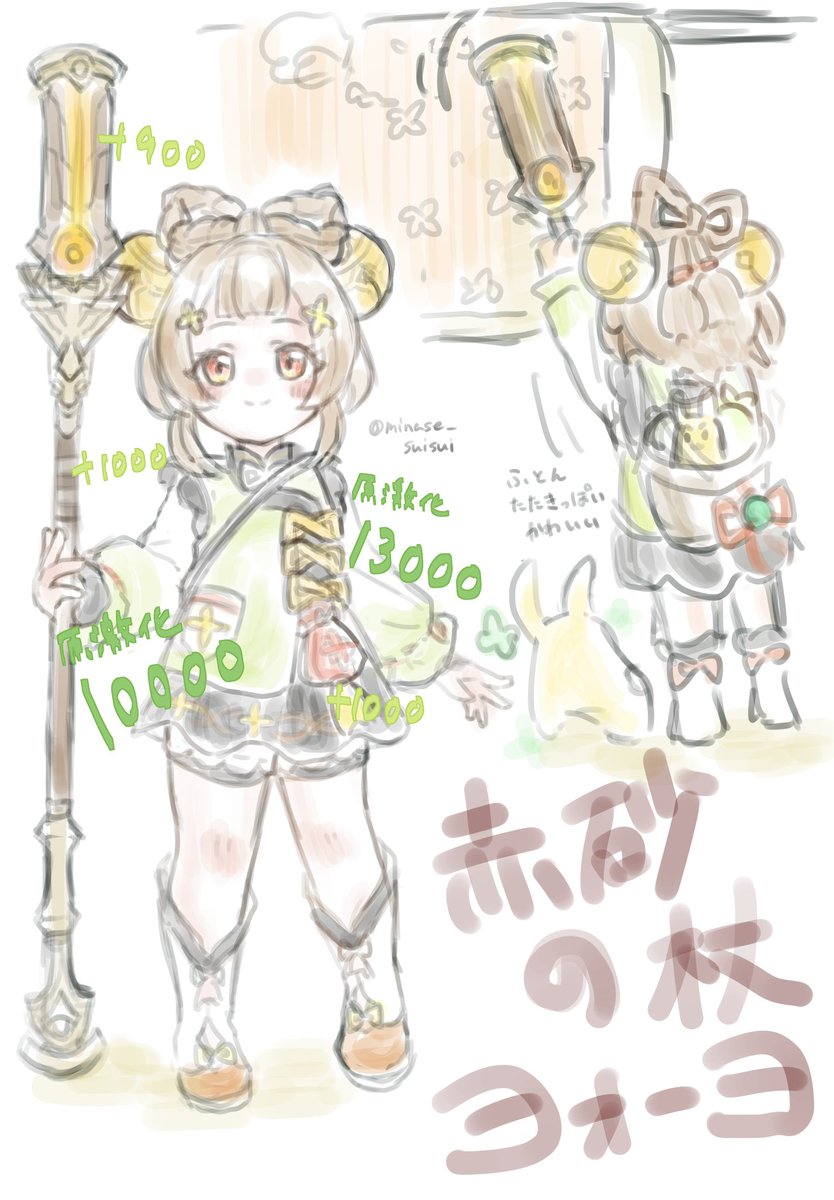 よよちゃんファンアートたち