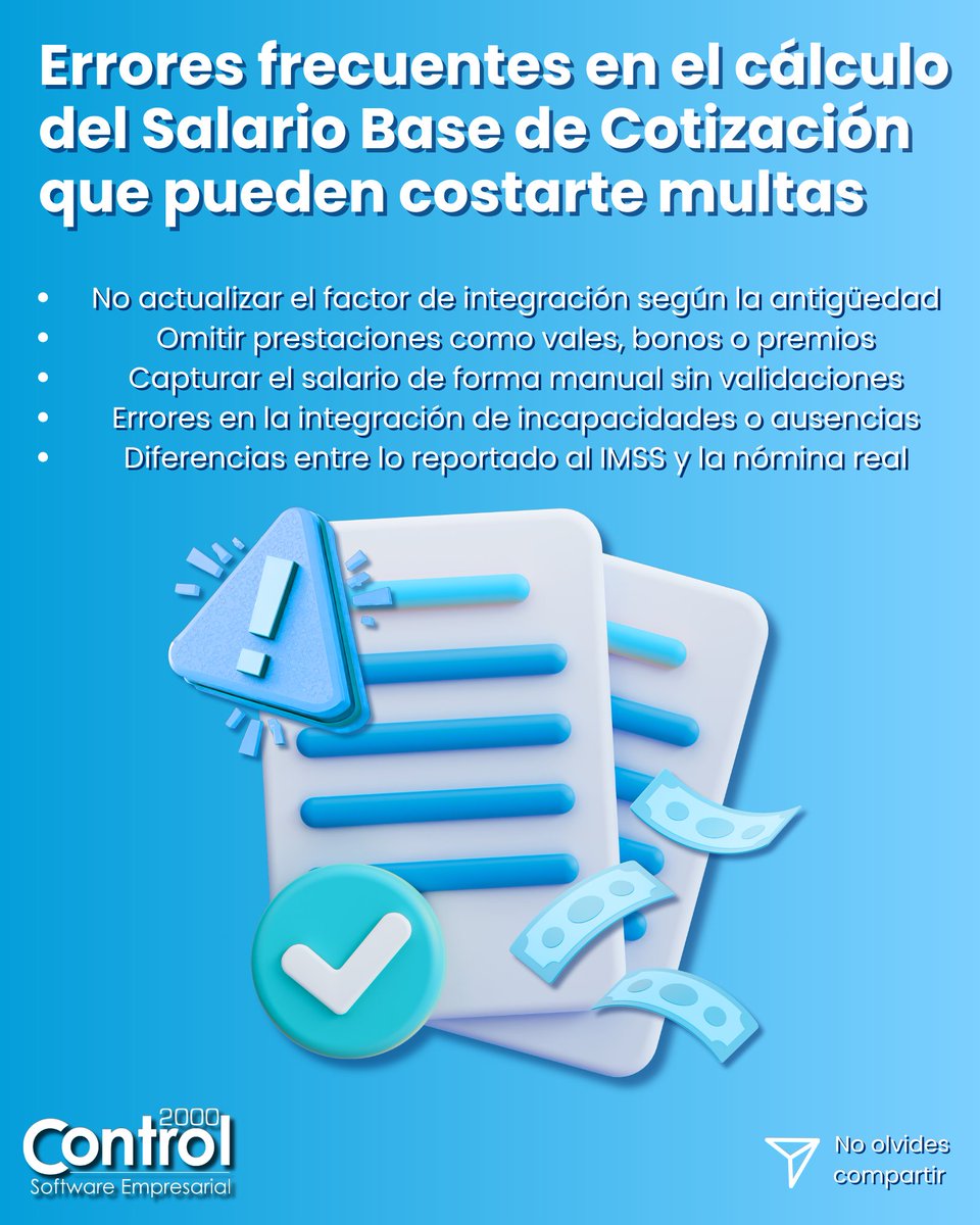 Control2000's tweet photo. ¡Protege a tu empresa con cálculos correctos con Nómina C2K! 😎
Pide nuestro sistema en el enlace.
https://t.co/vPhDy3OBZg 👈

#Control2000 #NominaC2K #Salario https://t.co/UngPJxRqHM