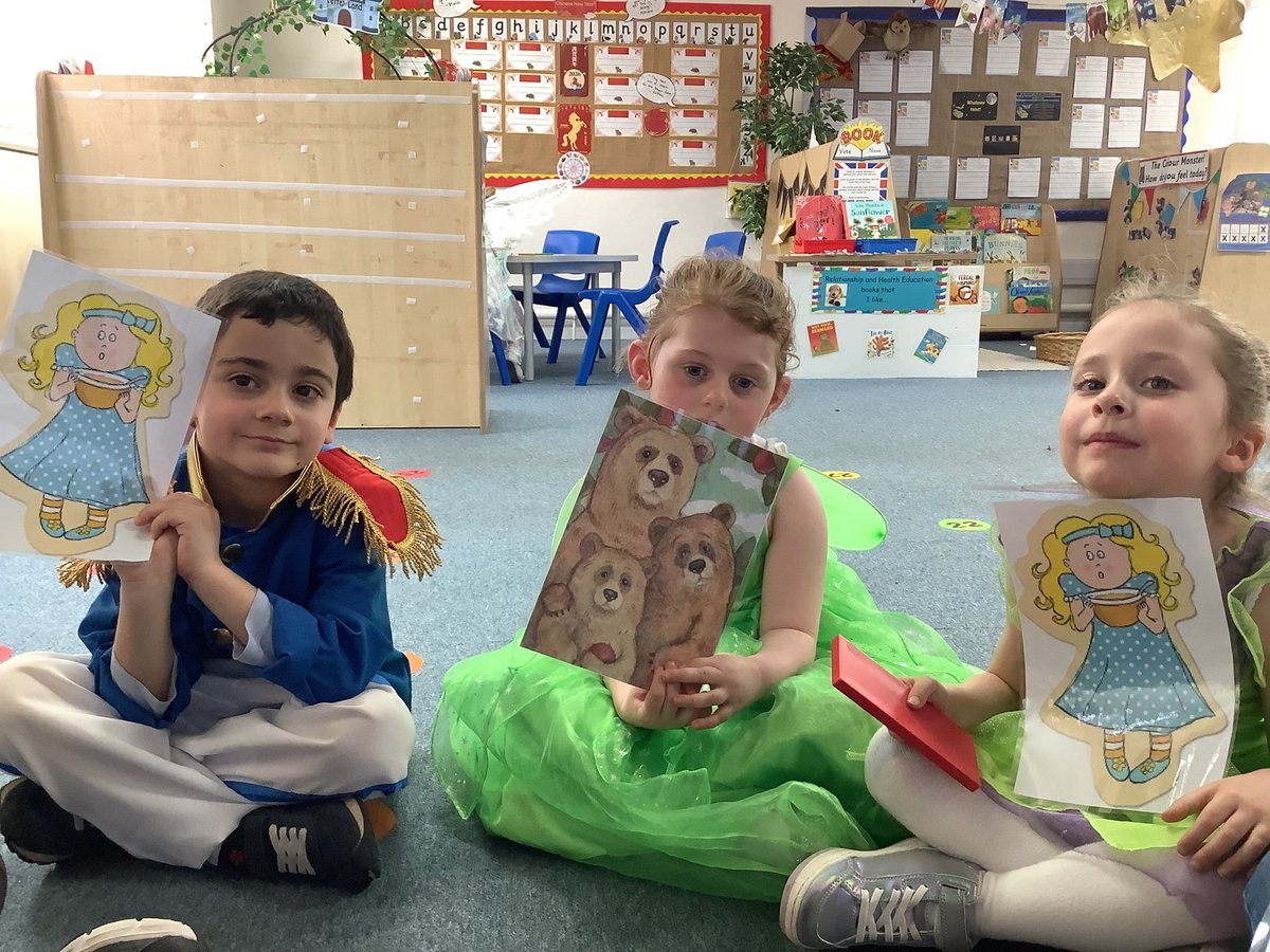 We’ve worked as a group to sequence and retell the story of Goldilocks using pictures to help! #WorldBookDay2026