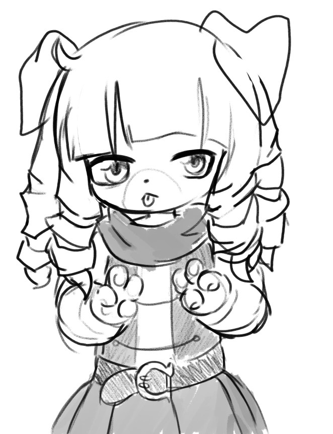 UpsideSpy's tweet photo. hehe one last Beatrice doodle b4 work https://t.co/iRyR0nA9YX