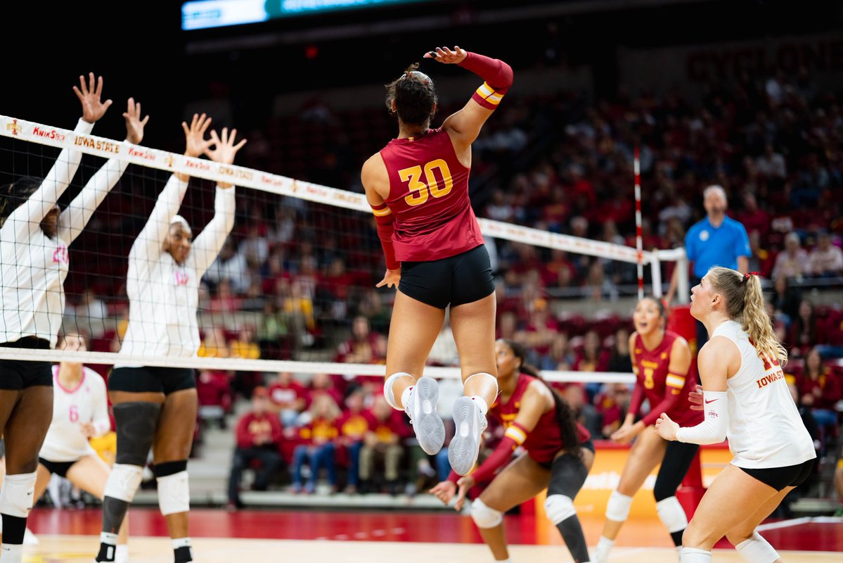 Iowa State Volleyball tweet media