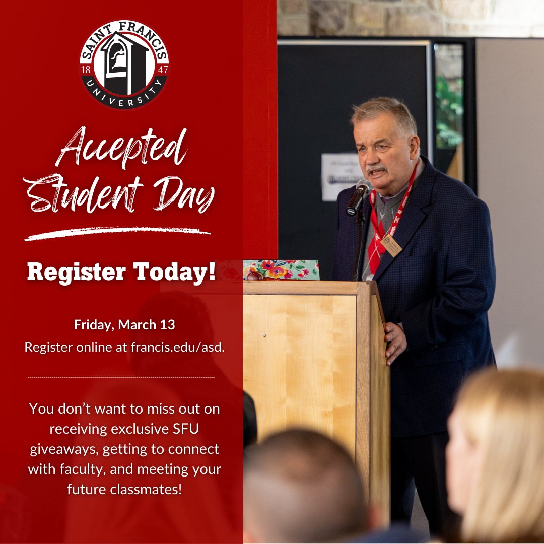 Saint Francis U tweet media