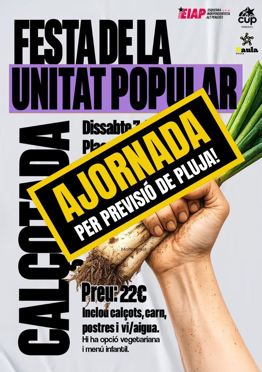 CUP Vilafranca tweet media