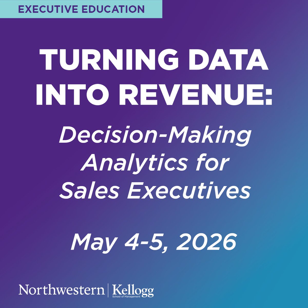 Kellogg Executive Education tweet media